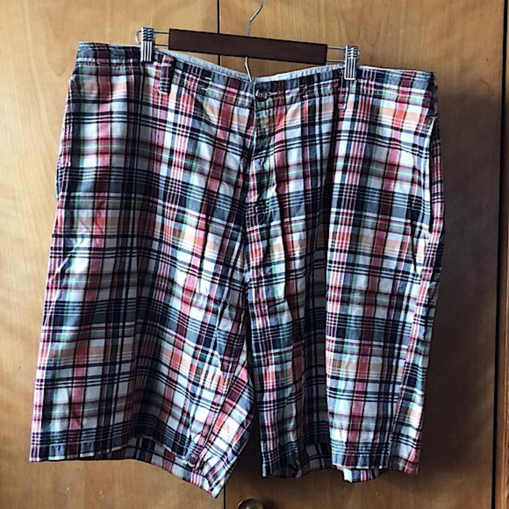 U.S. Polo Assn. Men’s Plaid Shorts 42 y2k